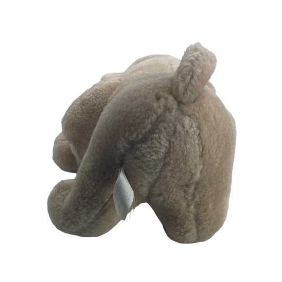 Vtg The Rushton Company Bulldog Dog Plush Stuffed Animal 14"x7" Laying Down RARE - Picture 3 of 5